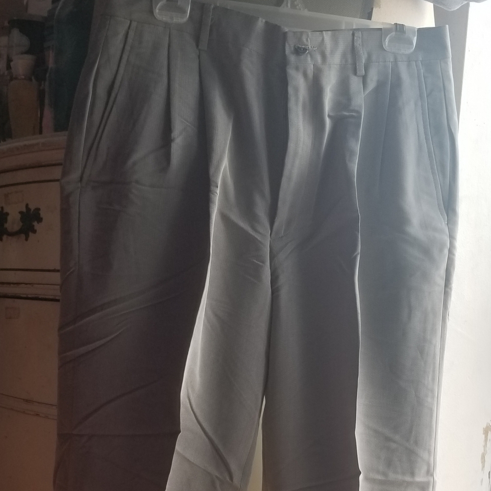 Men's gray dress pants